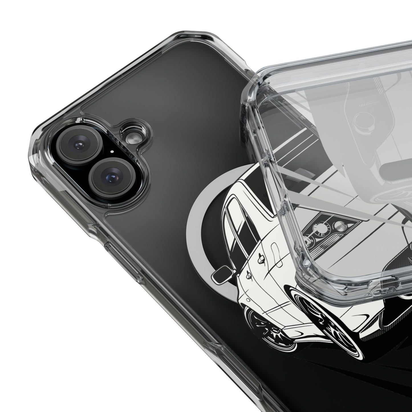EVO IX iPhone Magnetic Clear Impact Resistance iPhone Case