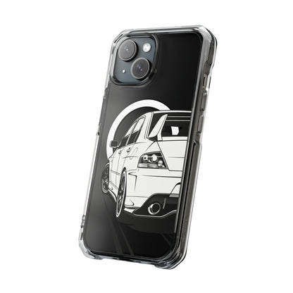 EVO IX iPhone Magnetic Clear Impact Resistance iPhone Case