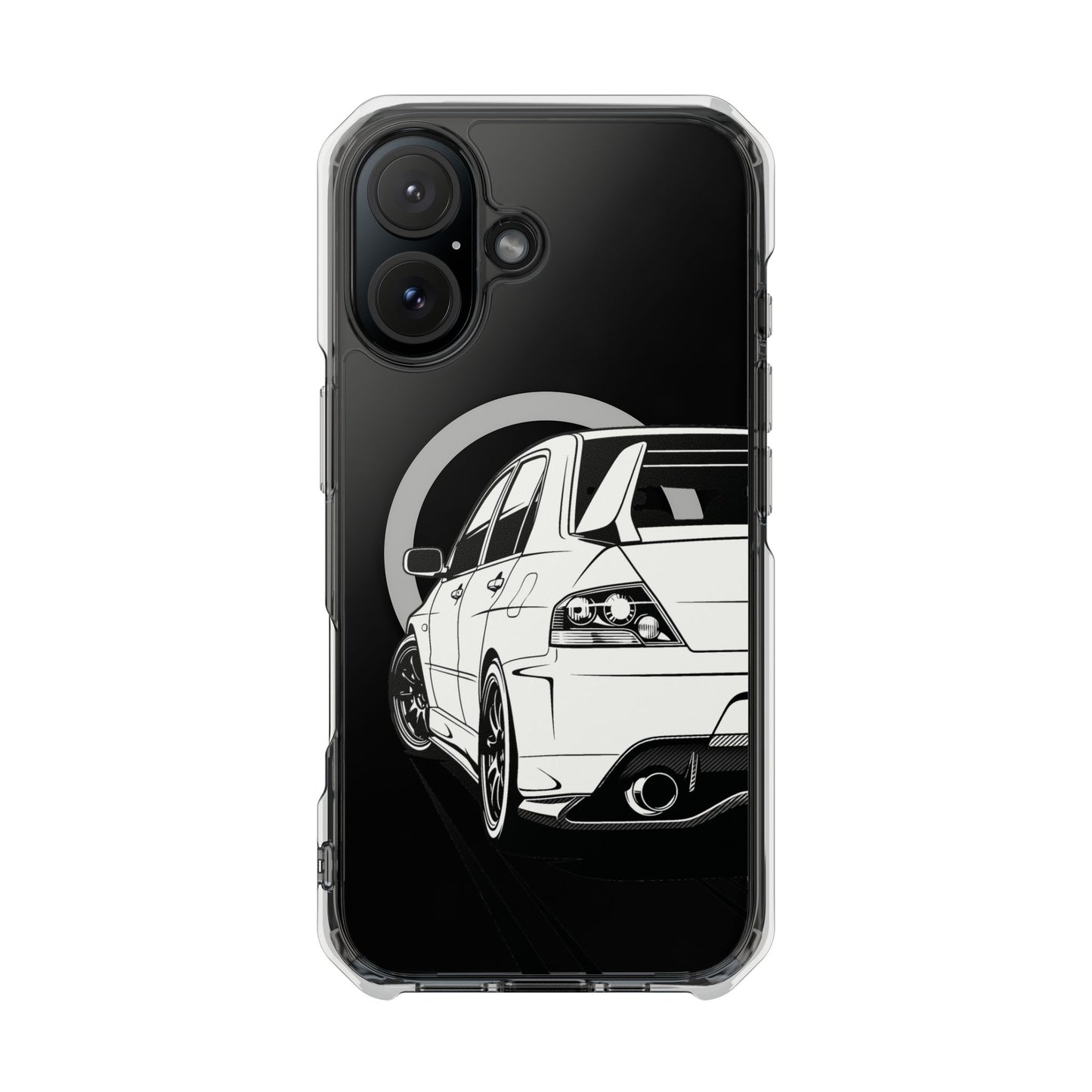 EVO IX iPhone Magnetic Clear Impact Resistance iPhone Case