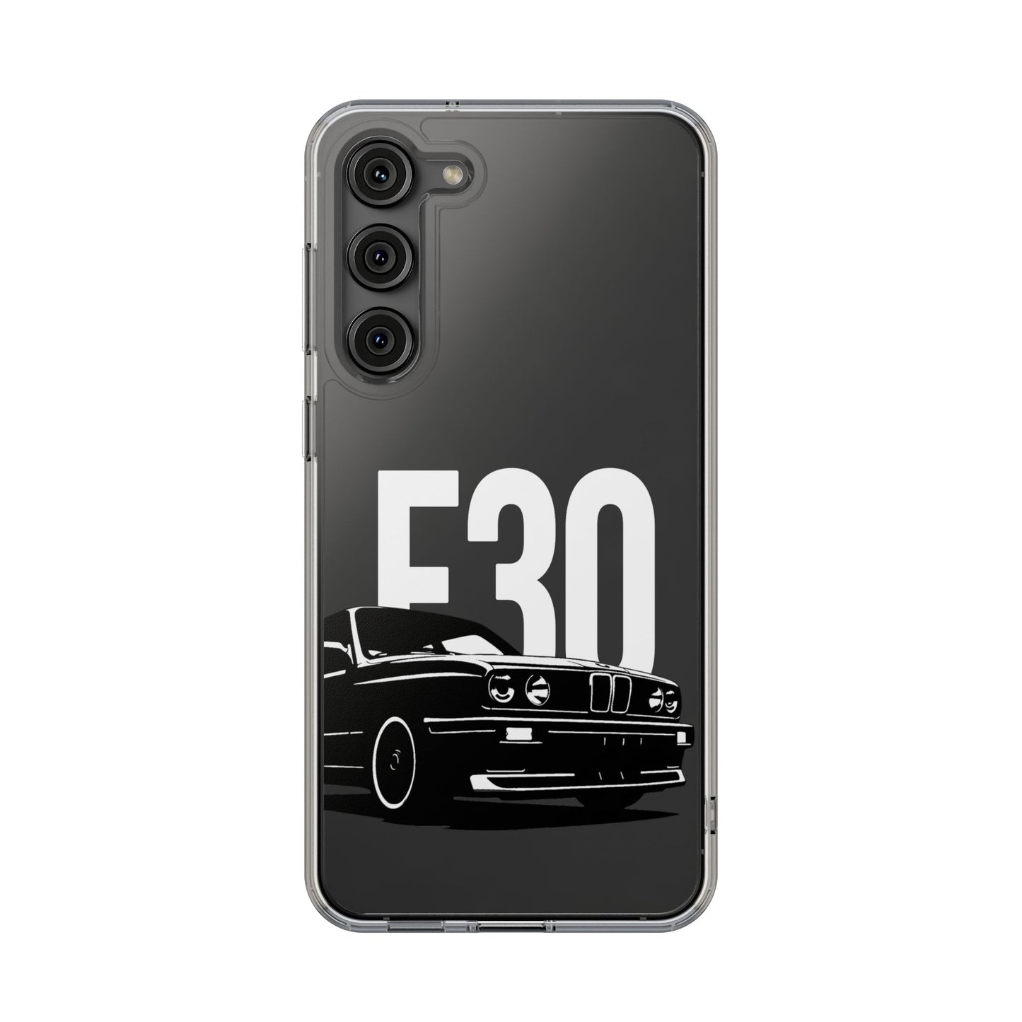 E30 Classic BMW Samsung Clear Impact-Resistant Case