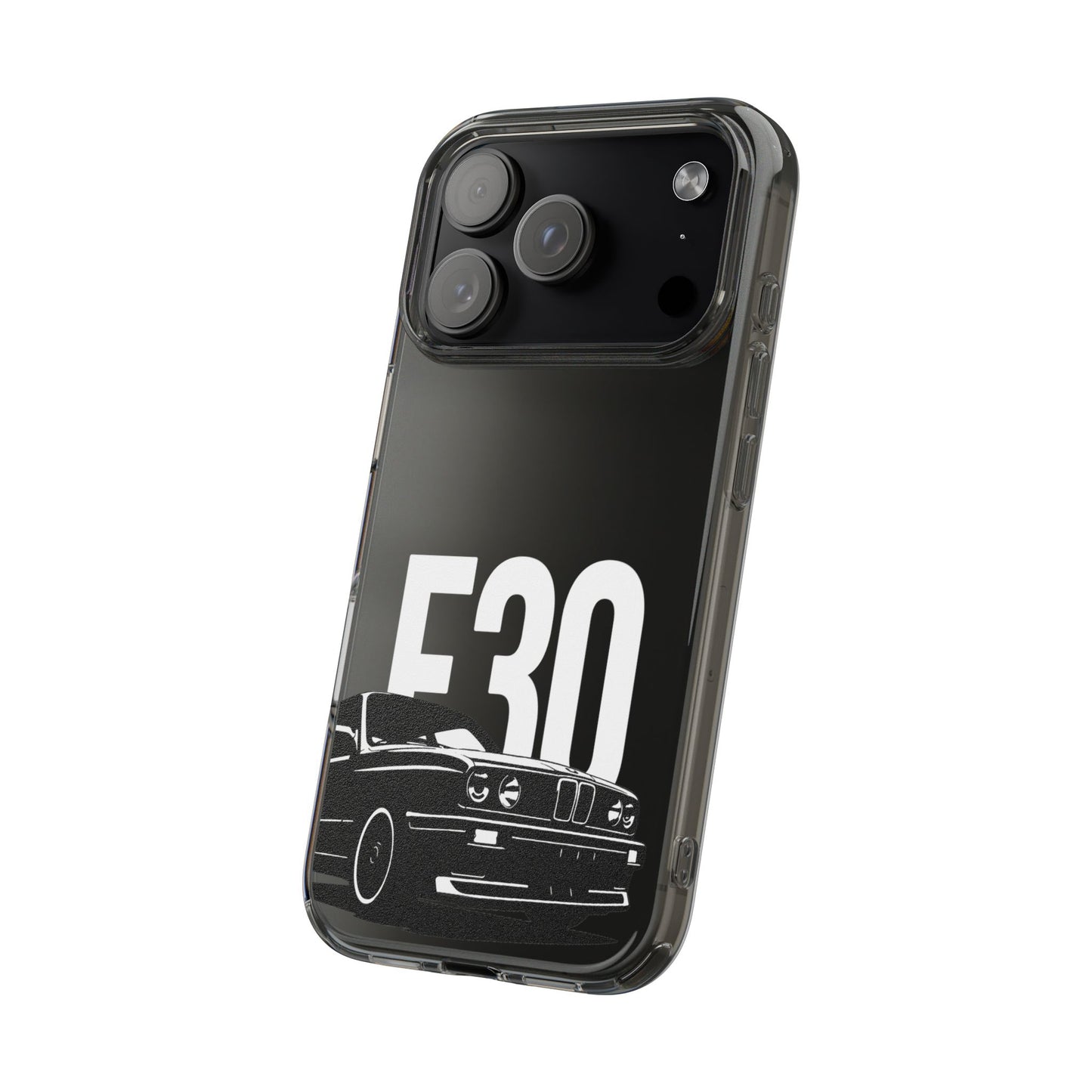 E30 Classic BMW iPhone Clear Impact-Resistant Case