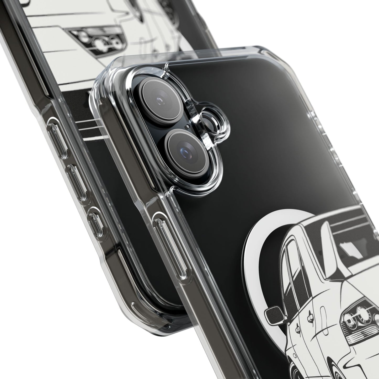 EVO IX iPhone Magnetic Clear Impact Resistance iPhone Case