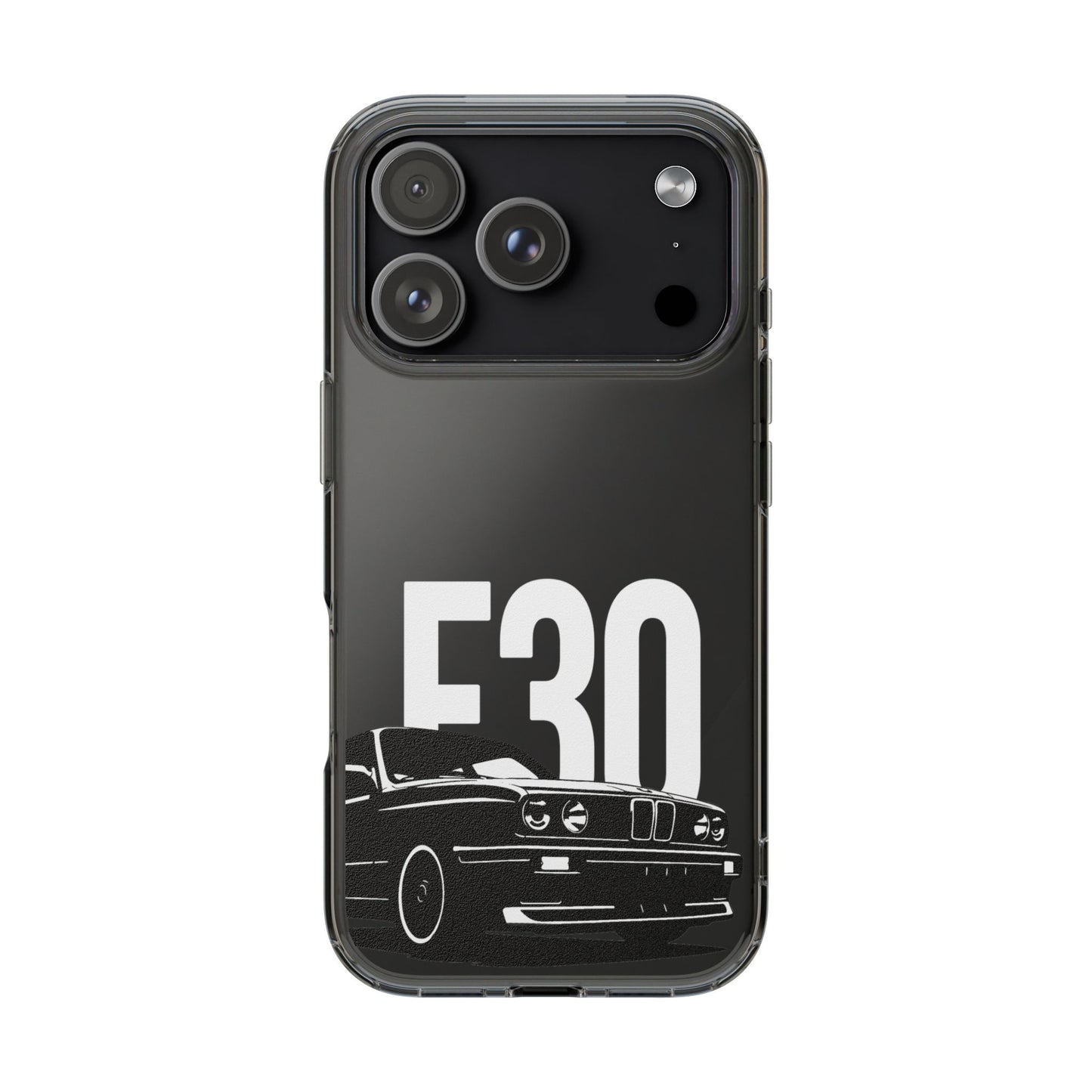 E30 Classic BMW iPhone Clear Impact-Resistant Case