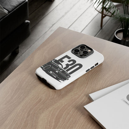 E30 Classic Car iPhone Tough Case