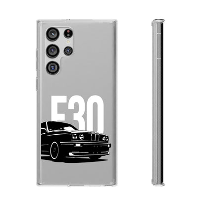 E30 Classic BMW Samsung Clear Impact-Resistant Case