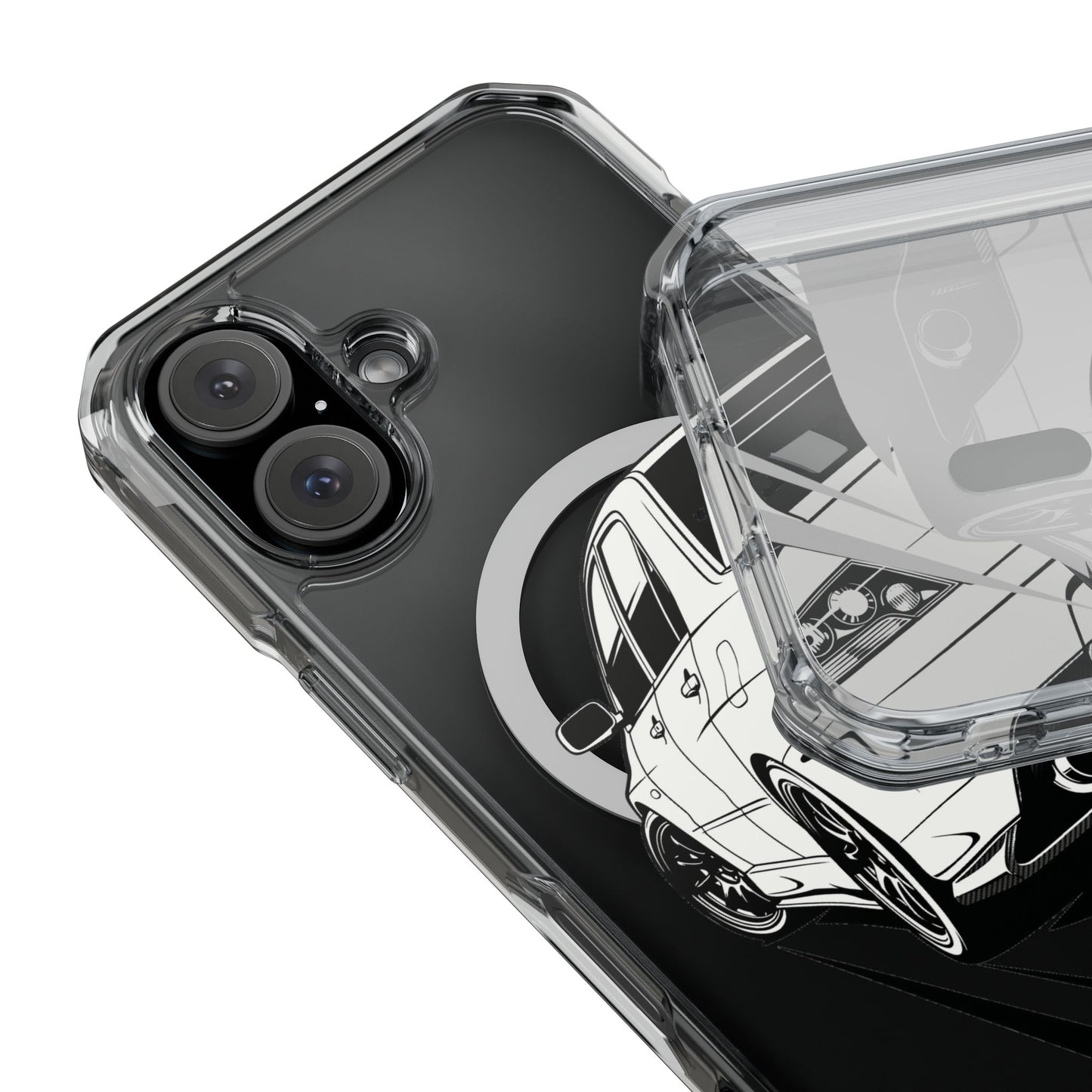 EVO IX iPhone Magnetic Clear Impact Resistance iPhone Case