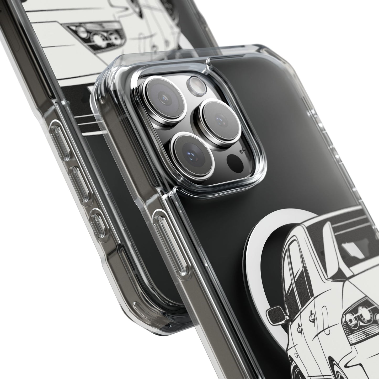 EVO IX iPhone Magnetic Clear Impact Resistance iPhone Case