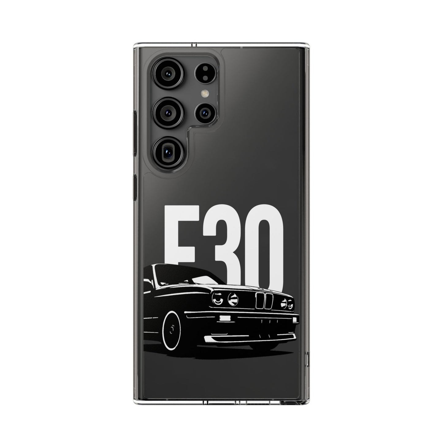 E30 Classic BMW Samsung Clear Impact-Resistant Case