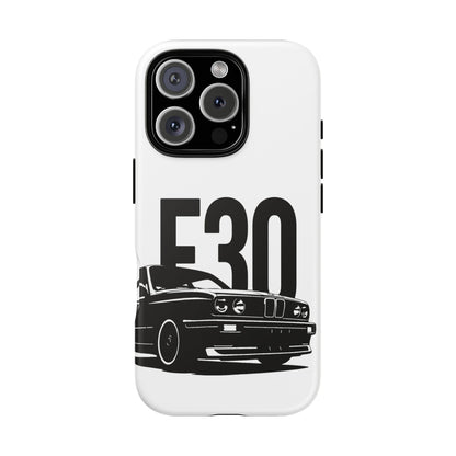 E30 Classic Car iPhone Tough Case