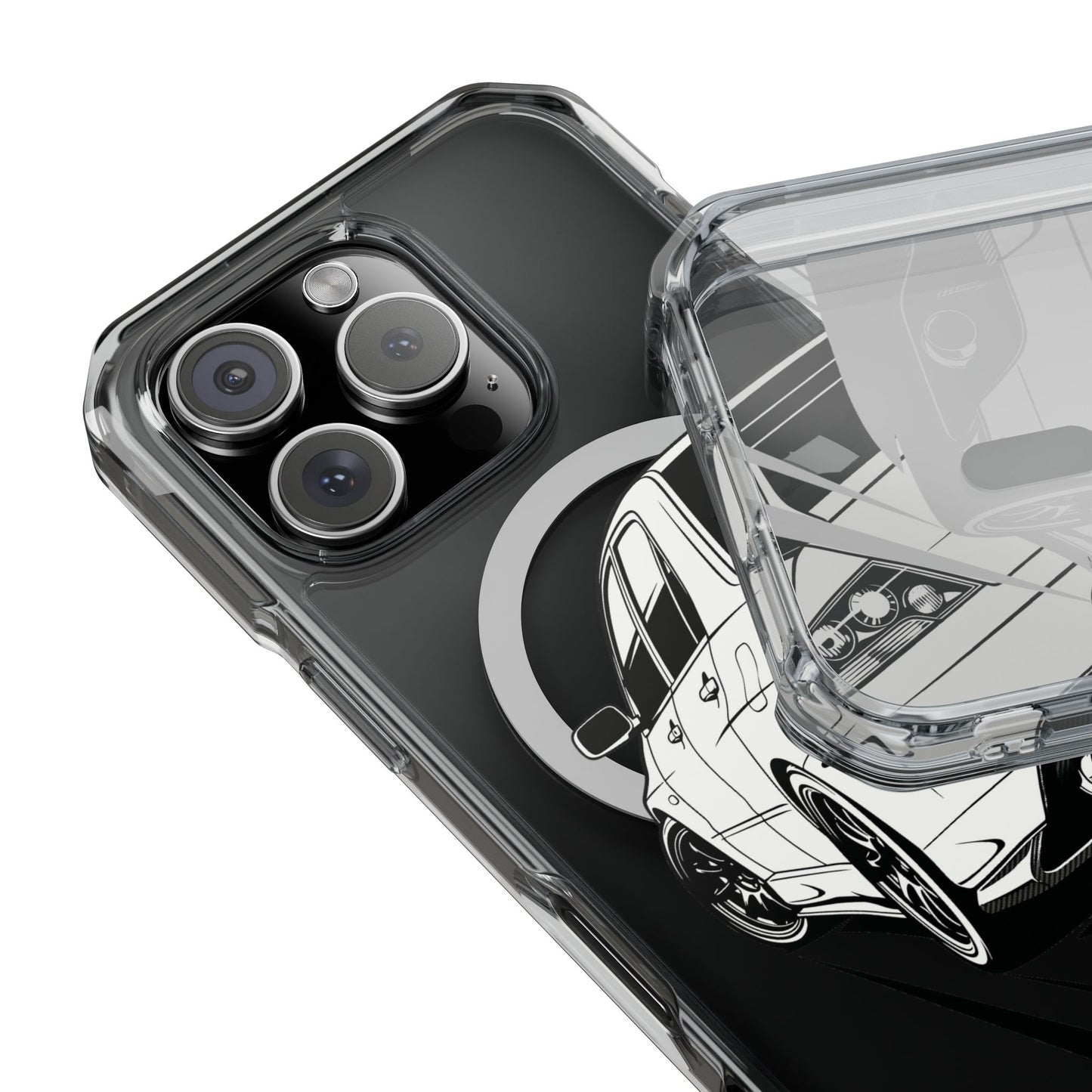 EVO IX iPhone Magnetic Clear Impact Resistance iPhone Case