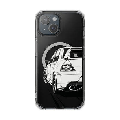 EVO IX iPhone Magnetic Clear Impact Resistance iPhone Case