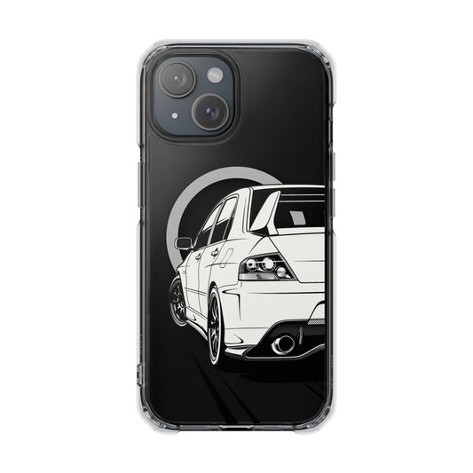 EVO IX iPhone Magnetic Clear Impact Resistance iPhone Case