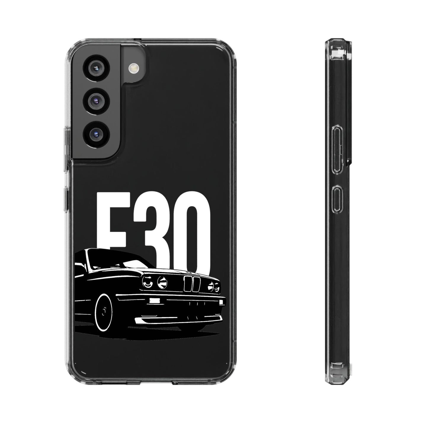E30 Classic BMW Samsung Clear Impact-Resistant Case