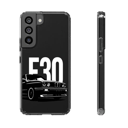 E30 Classic BMW Samsung Clear Impact-Resistant Case