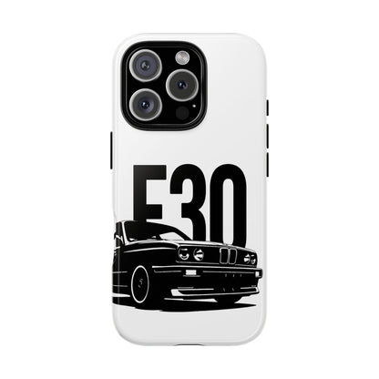 E30 Classic Car iPhone Tough Case