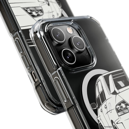 EVO IX iPhone Magnetic Clear Impact Resistance iPhone Case