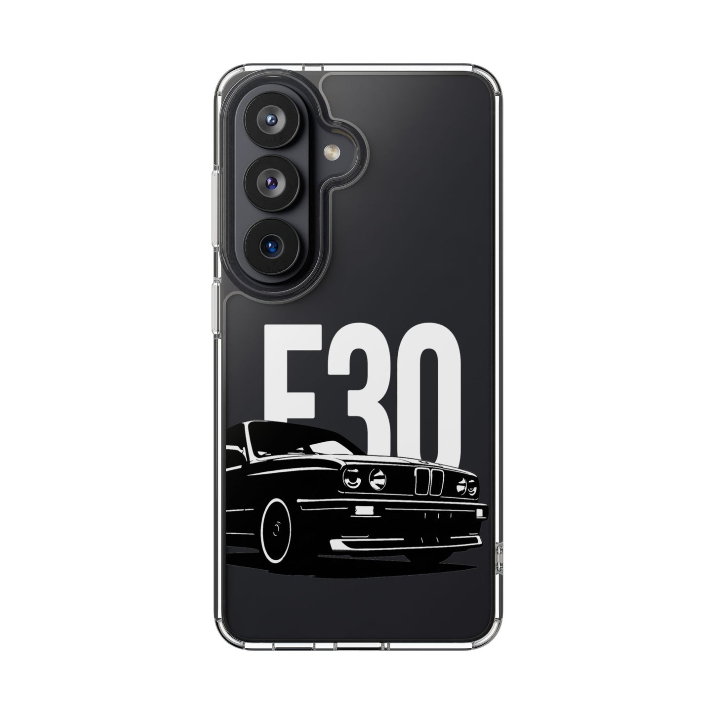 E30 Classic BMW Samsung Clear Impact-Resistant Case