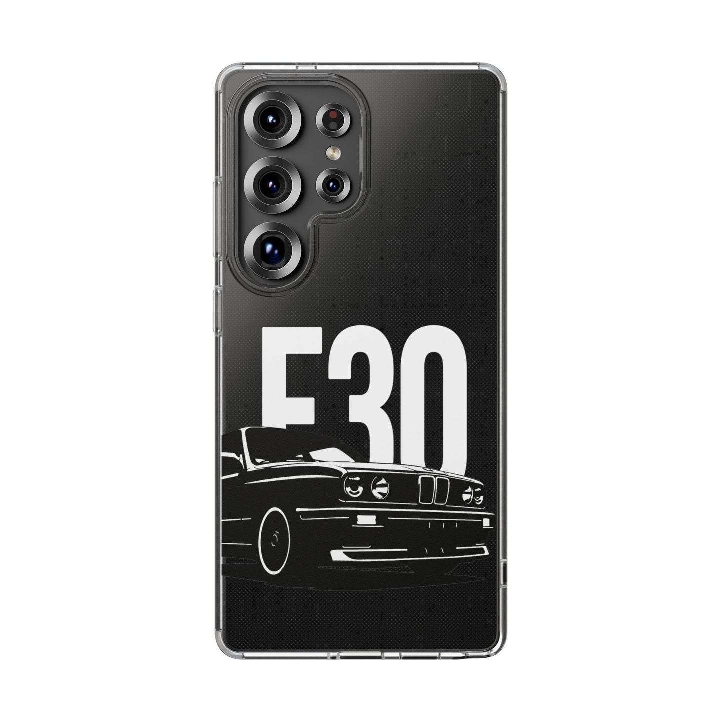 E30 Classic BMW Samsung Clear Impact-Resistant Case