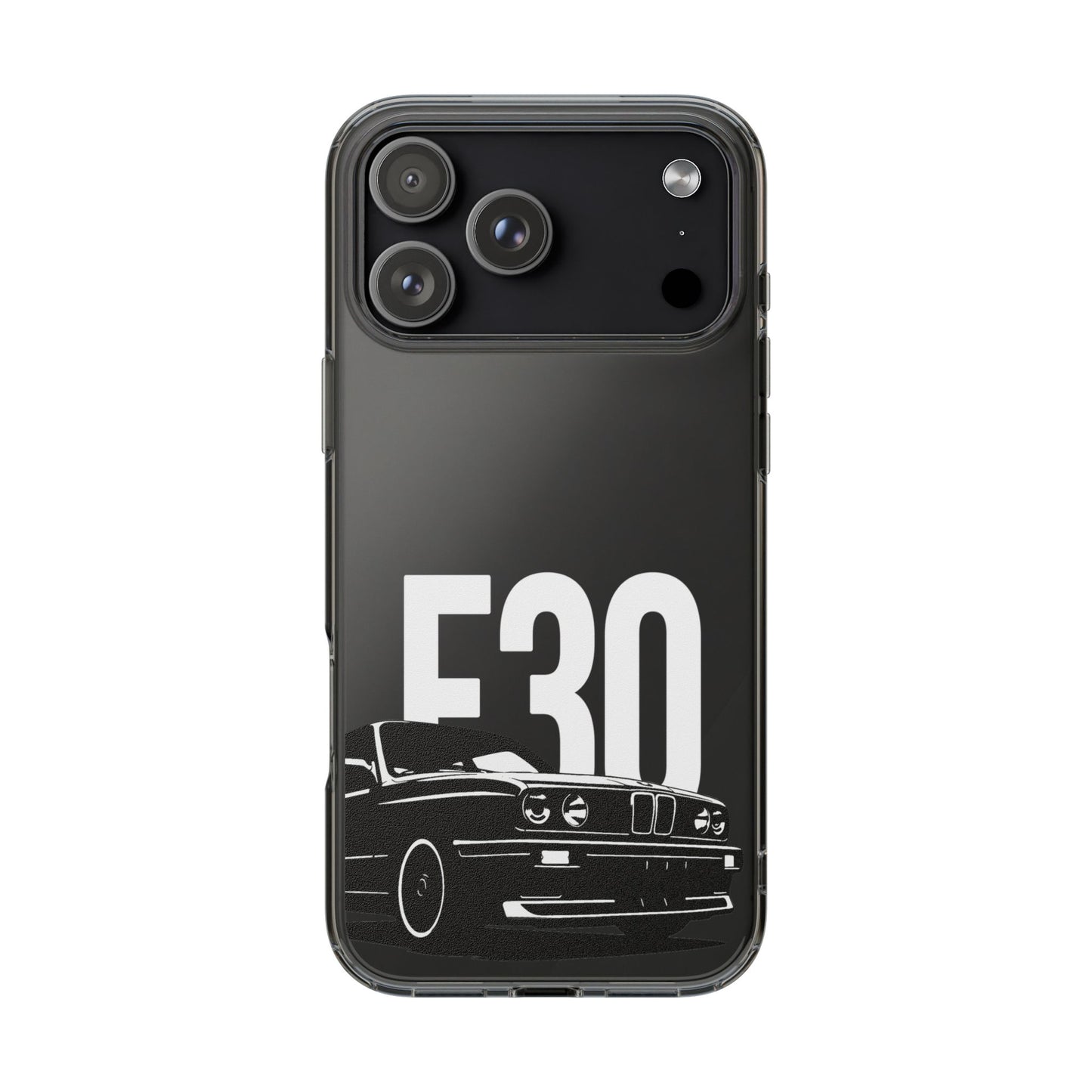 E30 Classic BMW iPhone Clear Impact-Resistant Case