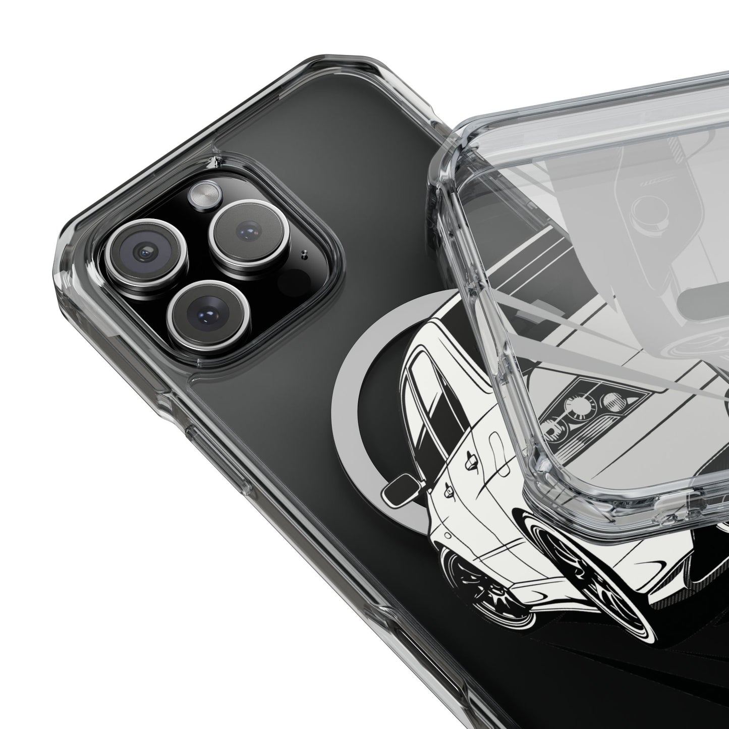 EVO IX iPhone Magnetic Clear Impact Resistance iPhone Case