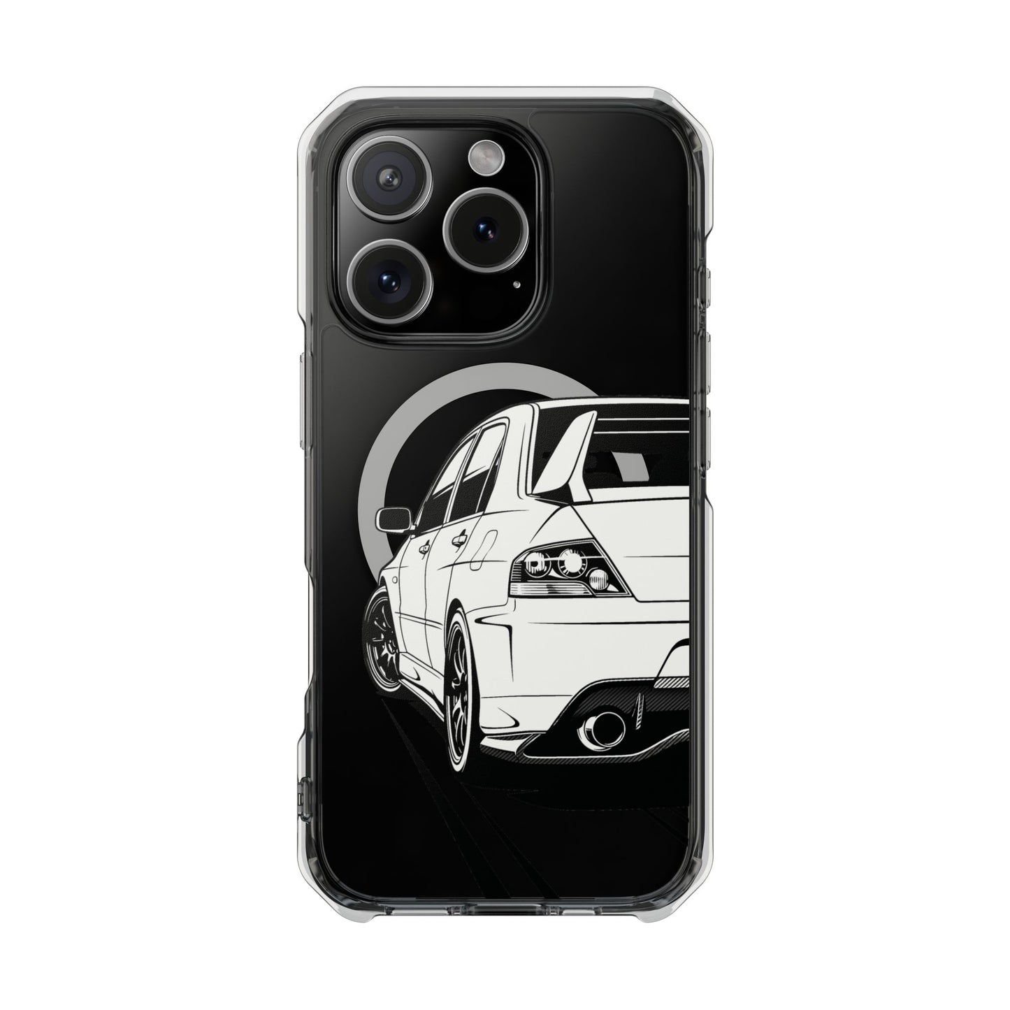 EVO IX iPhone Magnetic Clear Impact Resistance iPhone Case