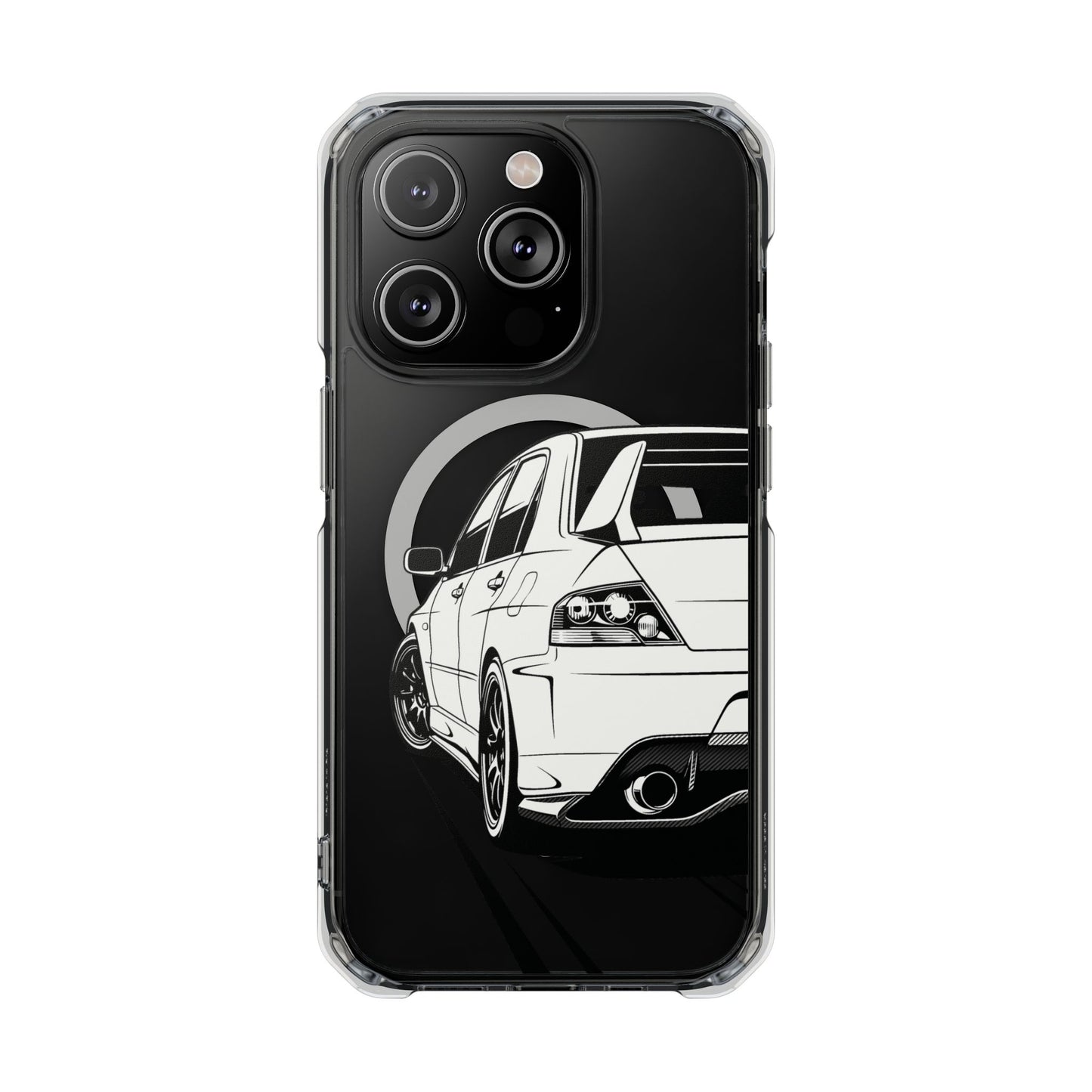 EVO IX iPhone Magnetic Clear Impact Resistance iPhone Case