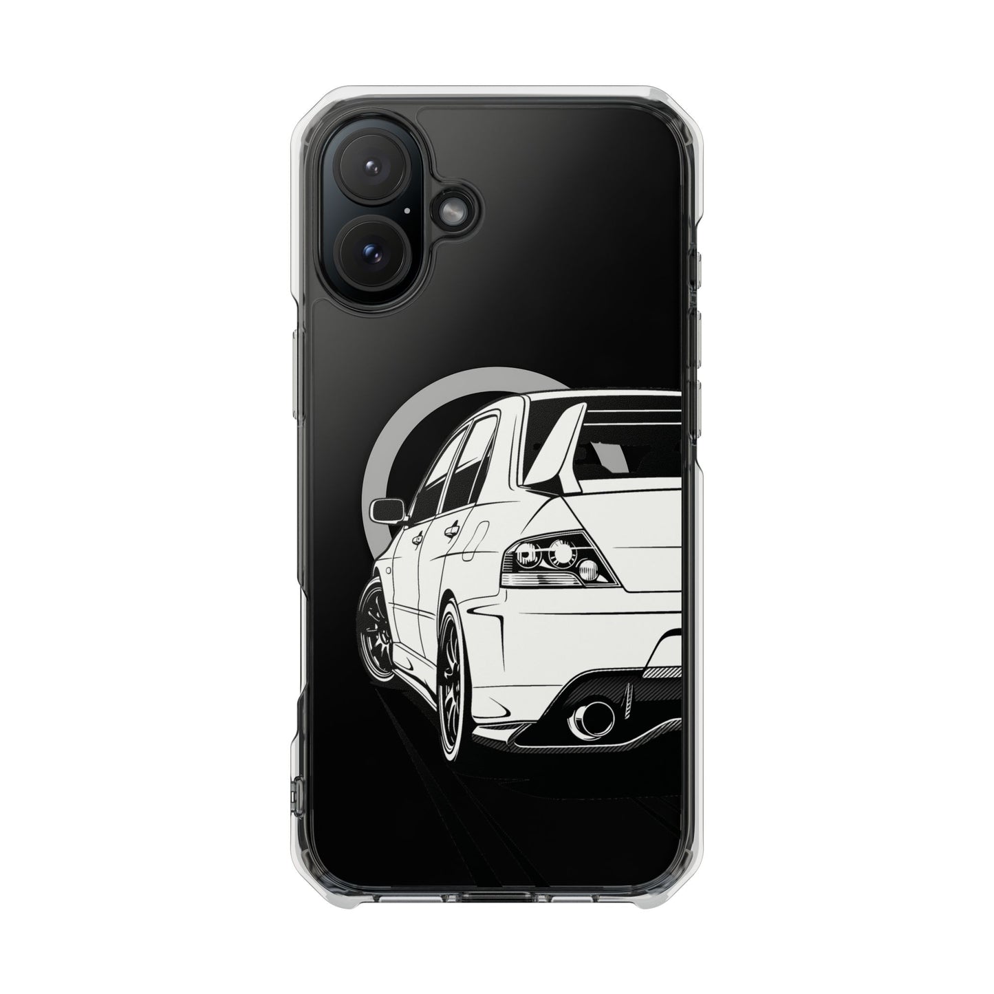 EVO IX iPhone Magnetic Clear Impact Resistance iPhone Case