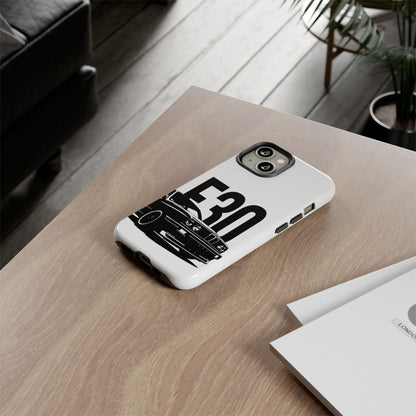 E30 Classic Car iPhone Tough Case
