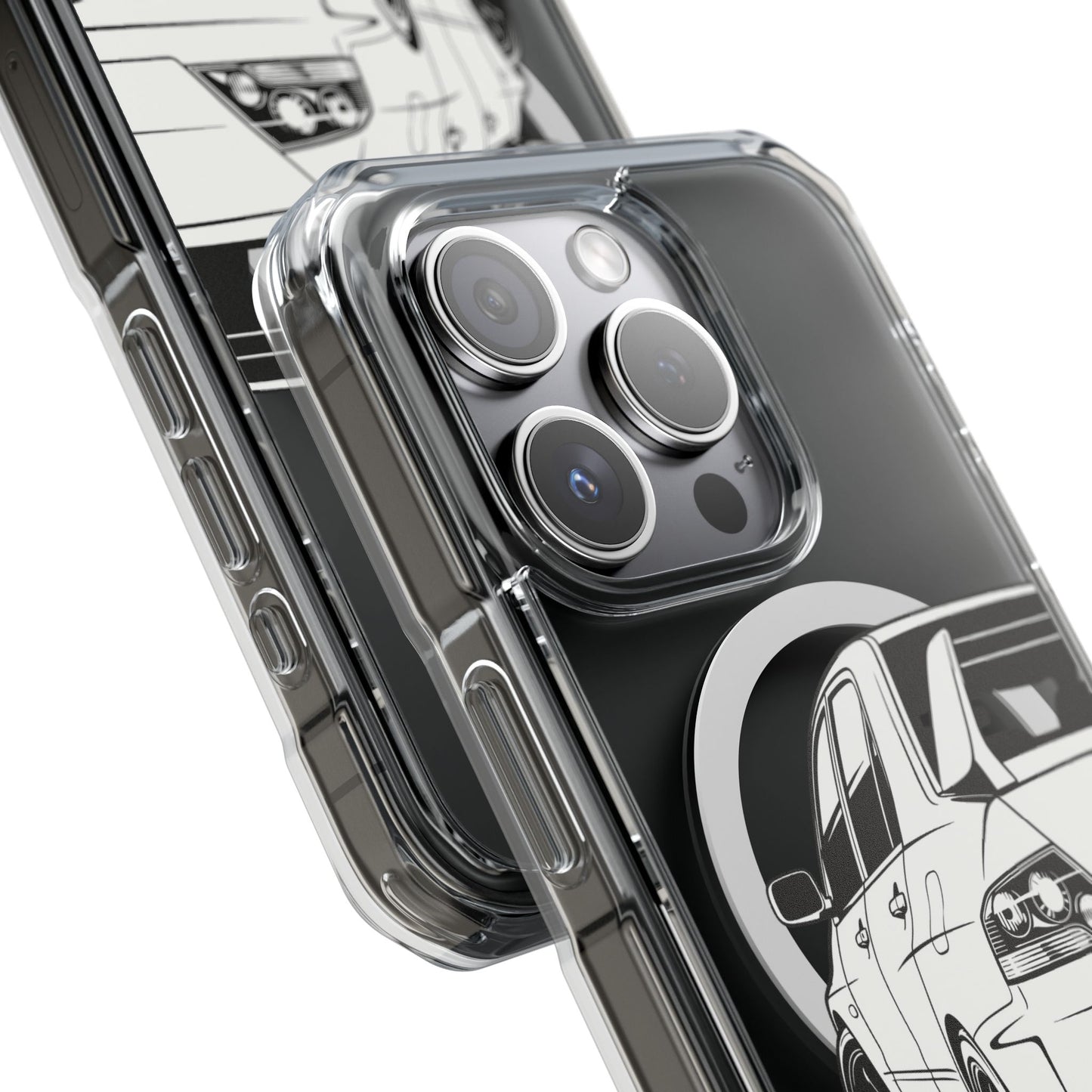 EVO IX iPhone Magnetic Clear Impact Resistance iPhone Case