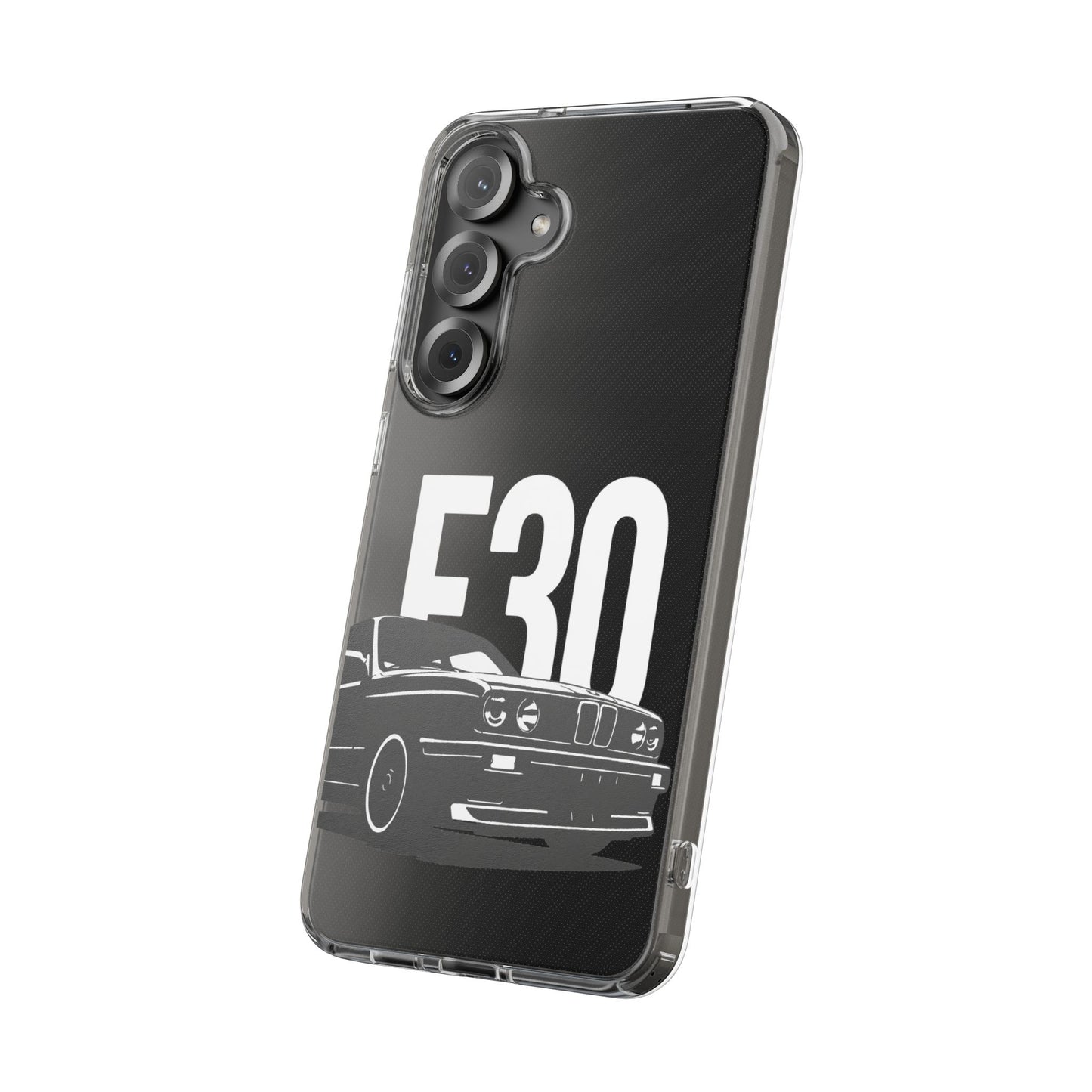 E30 Classic BMW Samsung Clear Impact-Resistant Case