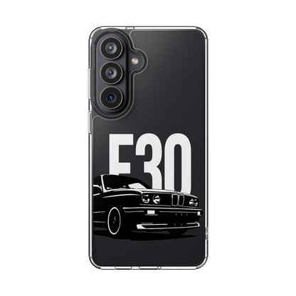 E30 Classic BMW Samsung Clear Impact-Resistant Case