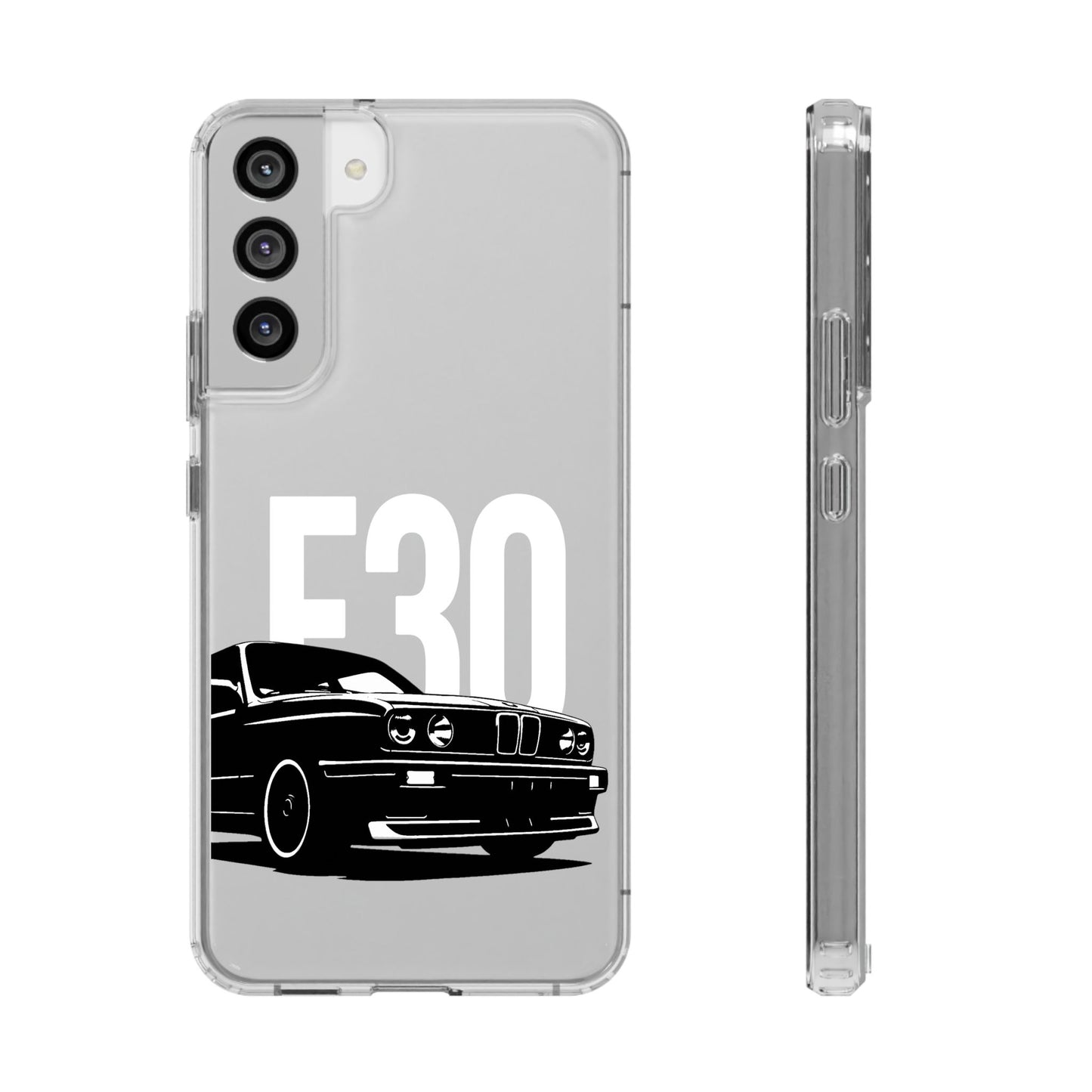 E30 Classic BMW Samsung Clear Impact-Resistant Case