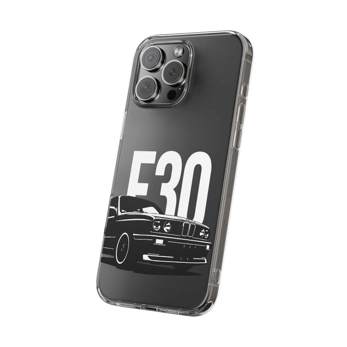 E30 Classic BMW iPhone Clear Impact-Resistant Case