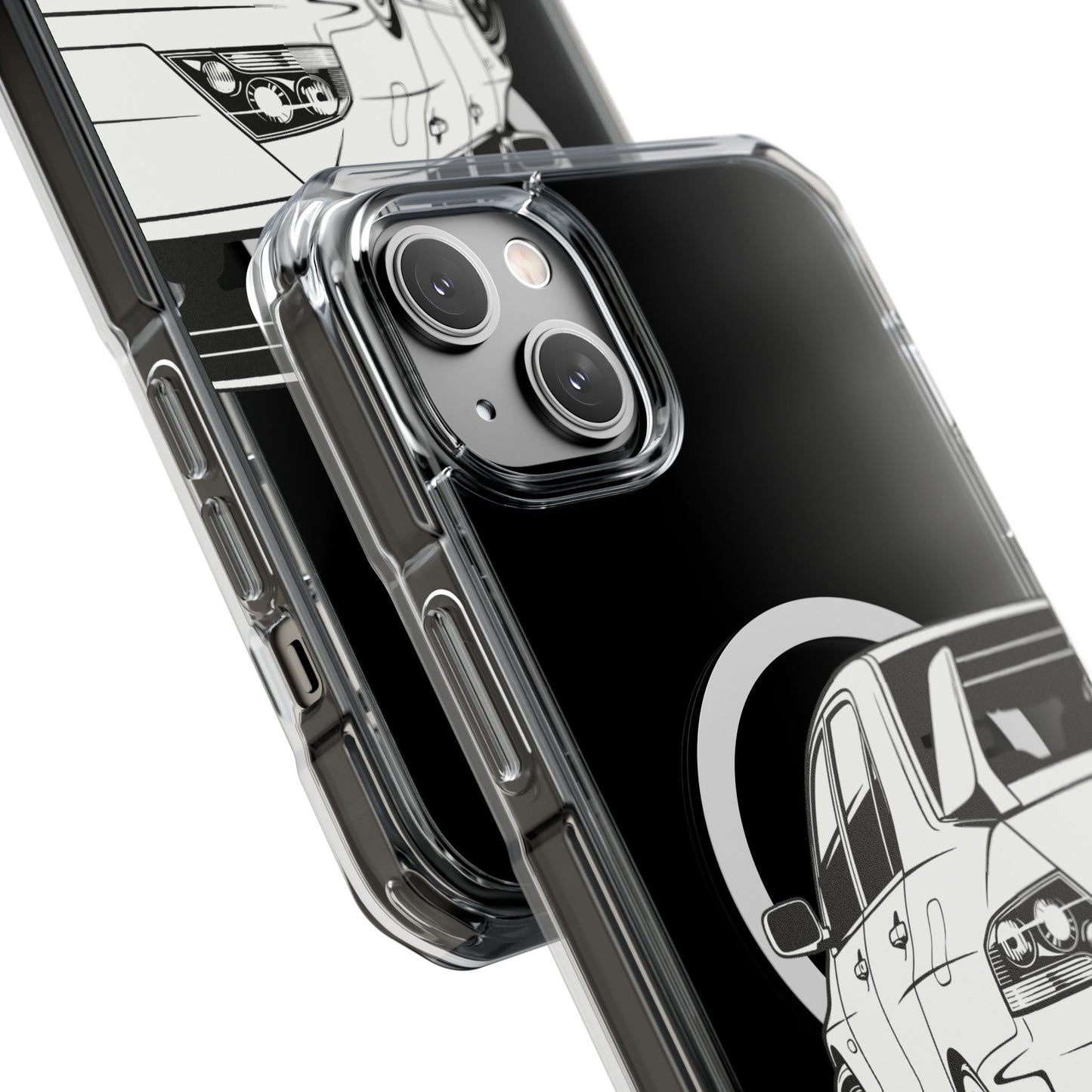 EVO IX iPhone Magnetic Clear Impact Resistance iPhone Case