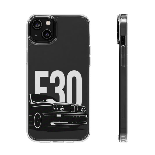 E30 Classic BMW iPhone Clear Impact-Resistant Case