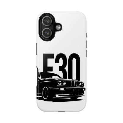 E30 Classic Car iPhone Tough Case
