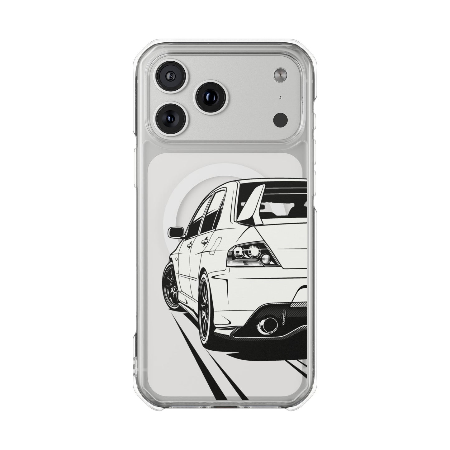 EVO IX iPhone Magnetic Clear Impact Resistance iPhone Case