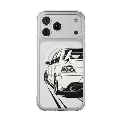 EVO IX iPhone Magnetic Clear Impact Resistance iPhone Case