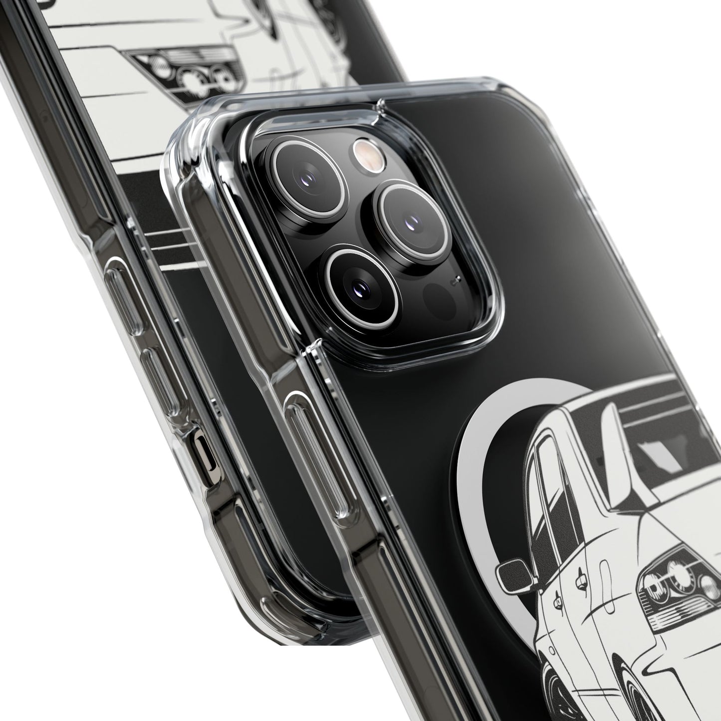 EVO IX iPhone Magnetic Clear Impact Resistance iPhone Case