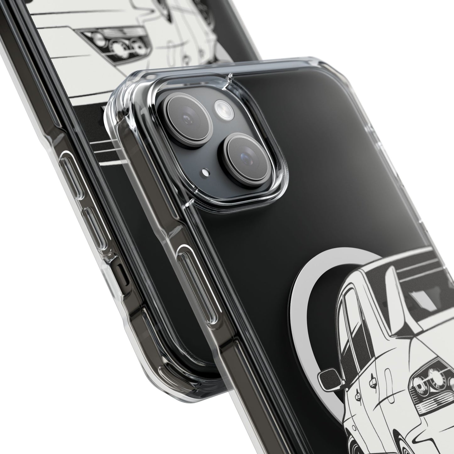 EVO IX iPhone Magnetic Clear Impact Resistance iPhone Case