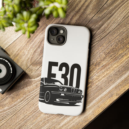E30 Classic Car iPhone Tough Case