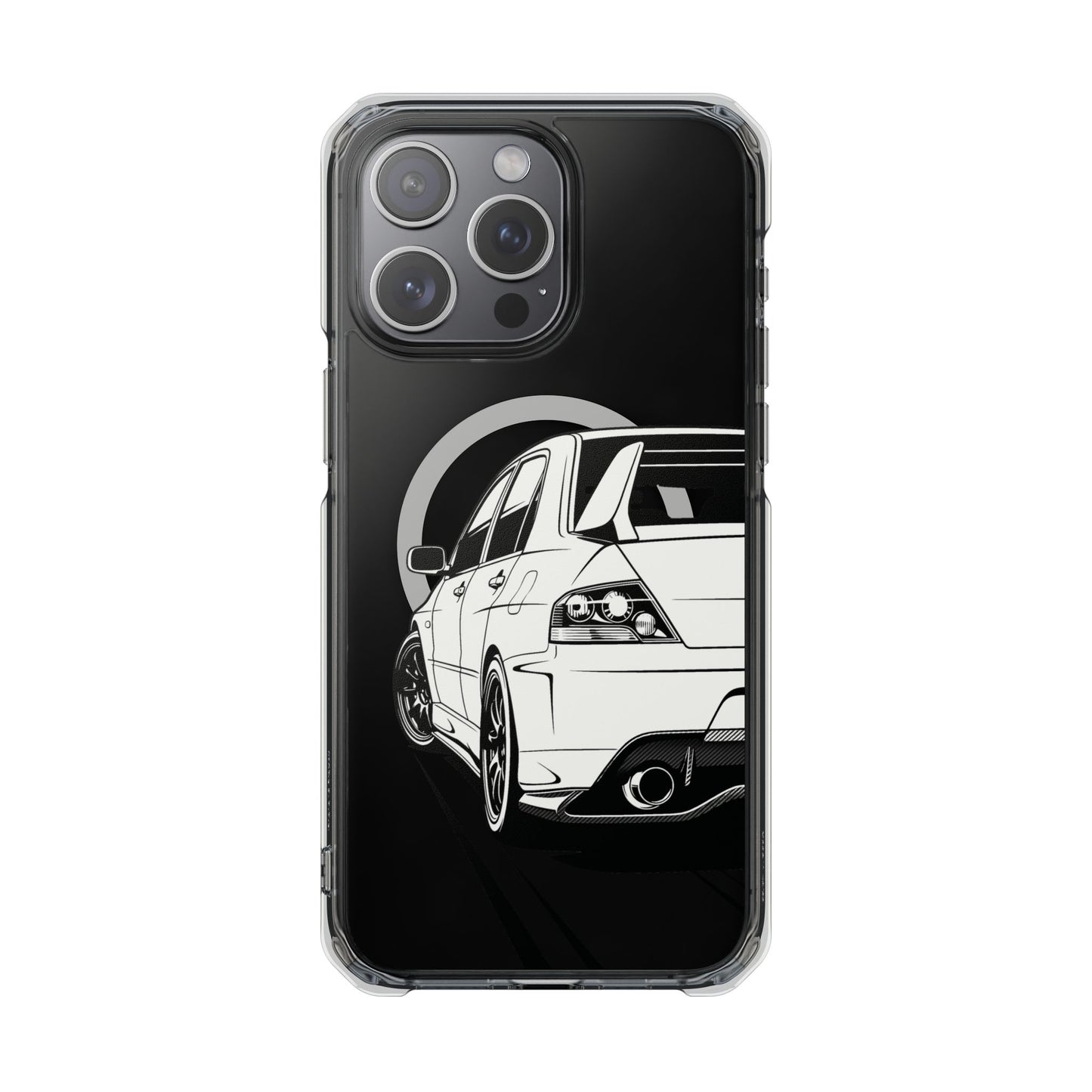 EVO IX iPhone Magnetic Clear Impact Resistance iPhone Case
