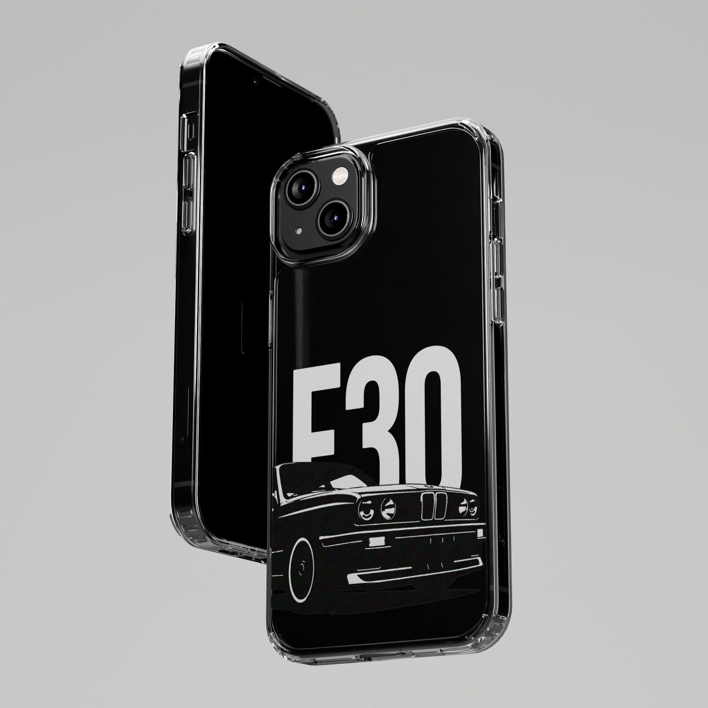 E30 Classic BMW iPhone Clear Impact-Resistant Case