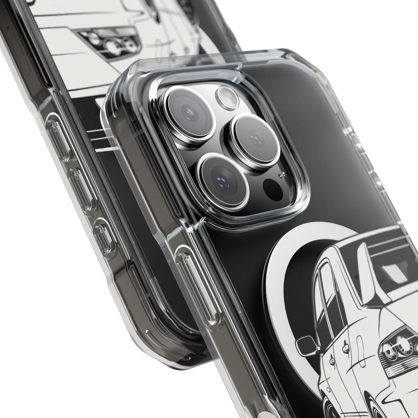 EVO IX iPhone Magnetic Clear Impact Resistance iPhone Case