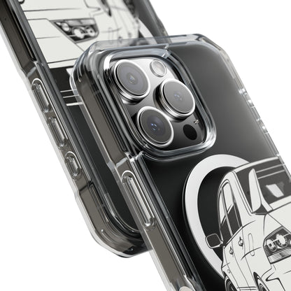 EVO IX iPhone Magnetic Clear Impact Resistance iPhone Case