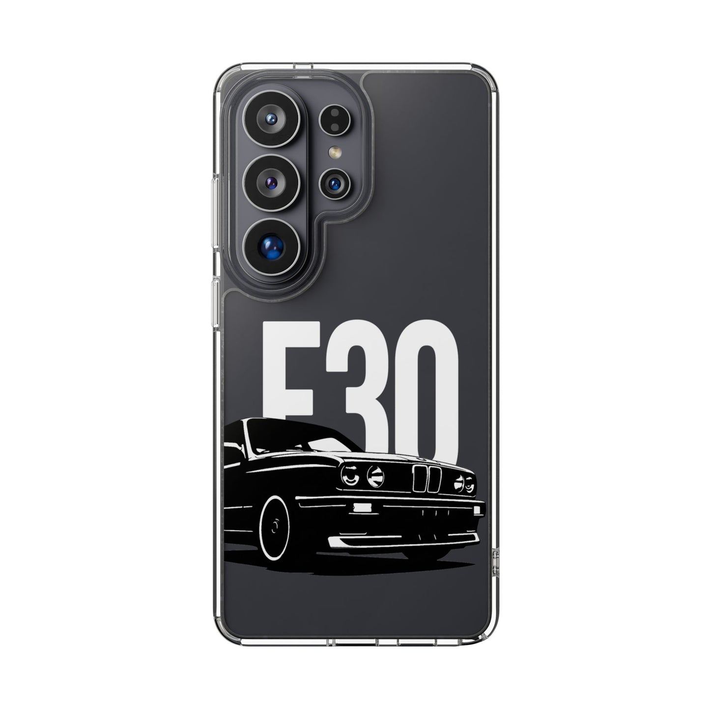 E30 Classic BMW Samsung Clear Impact-Resistant Case