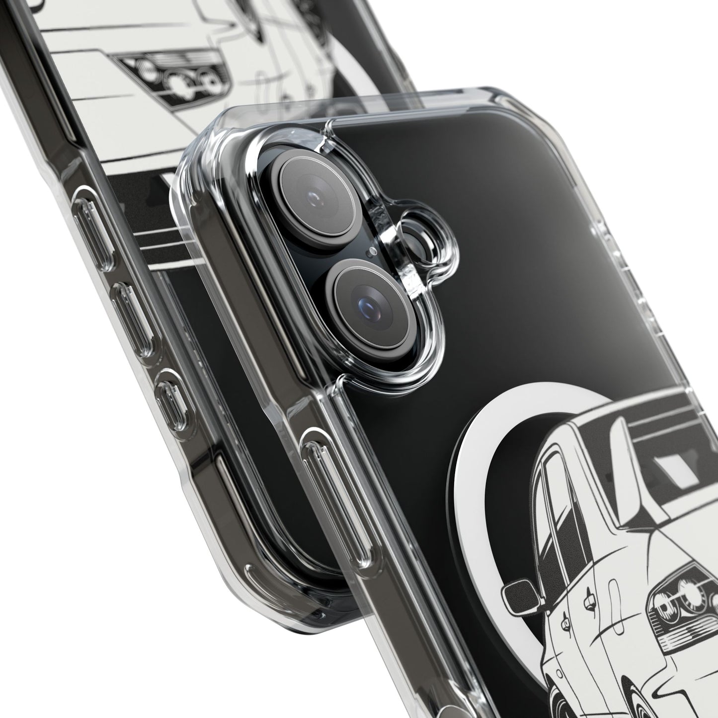 EVO IX iPhone Magnetic Clear Impact Resistance iPhone Case