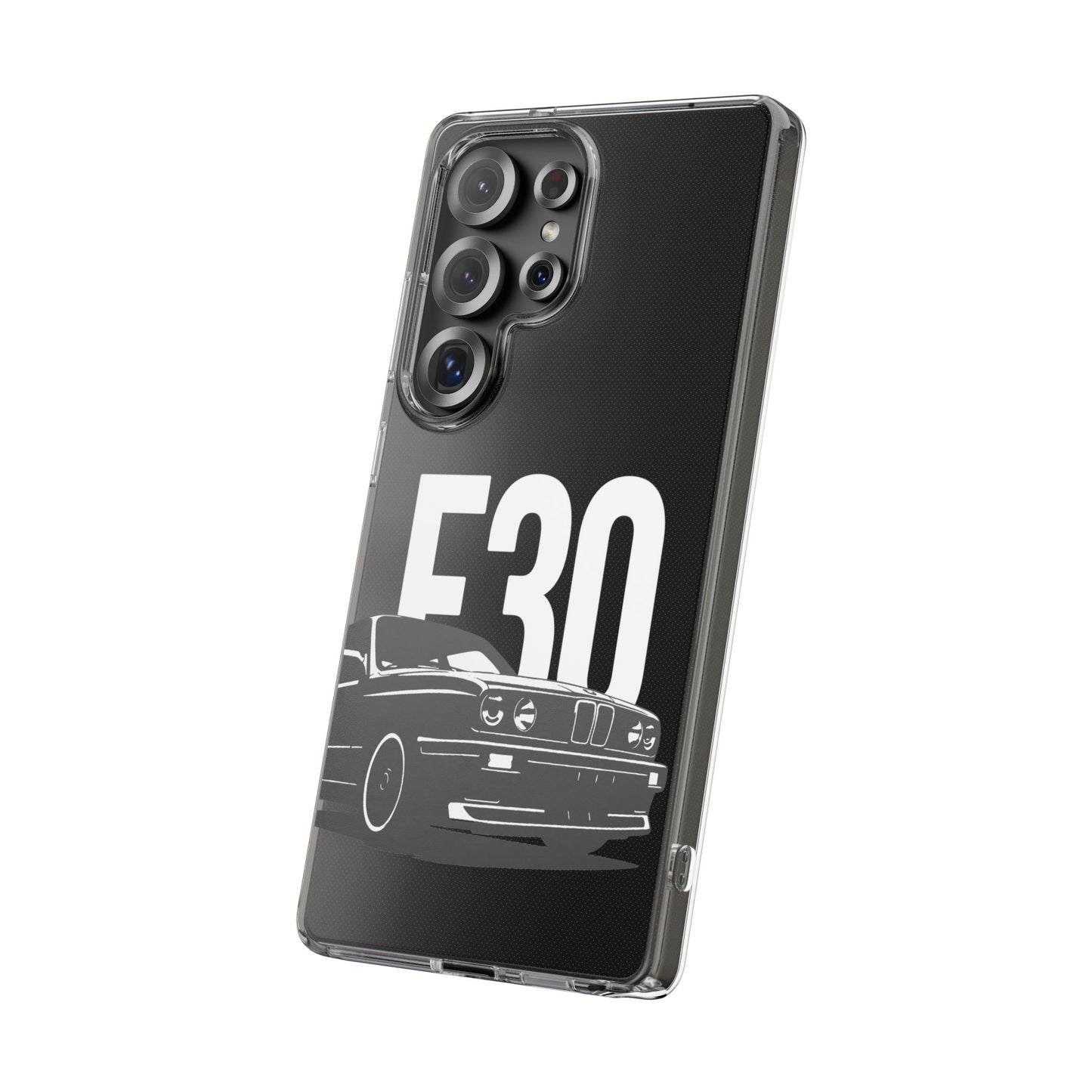 E30 Classic BMW Samsung Clear Impact-Resistant Case