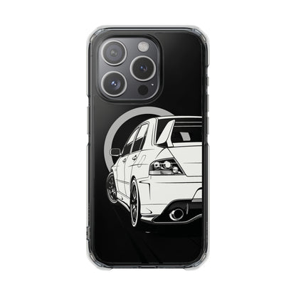 EVO IX iPhone Magnetic Clear Impact Resistance iPhone Case