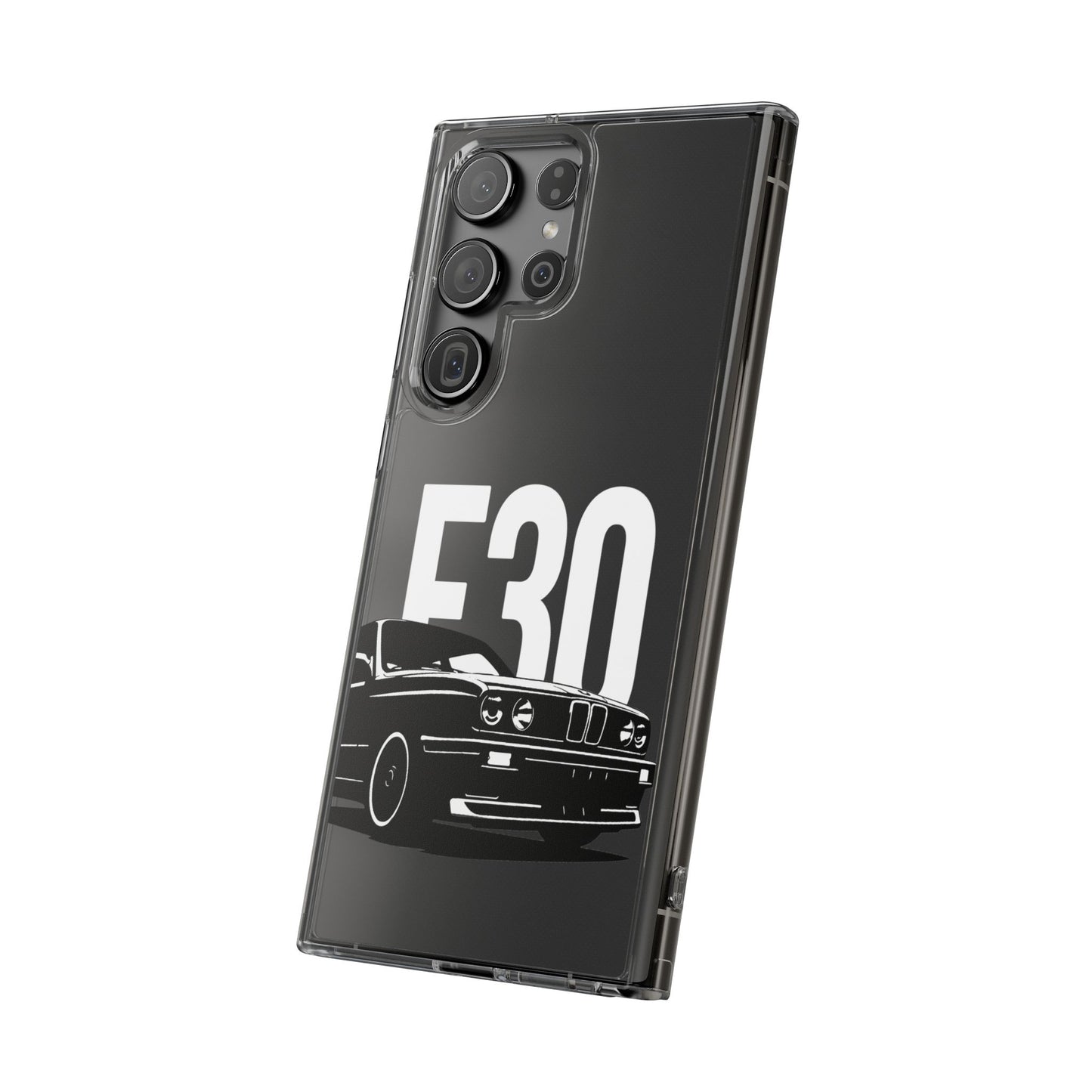 E30 Classic BMW Samsung Clear Impact-Resistant Case